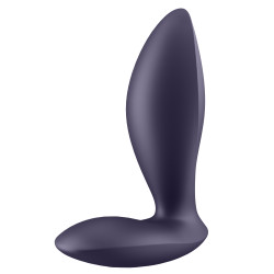 Satisfyer Plug vibrant connecté Power Plug 7.5 x 2.5cm Violet
